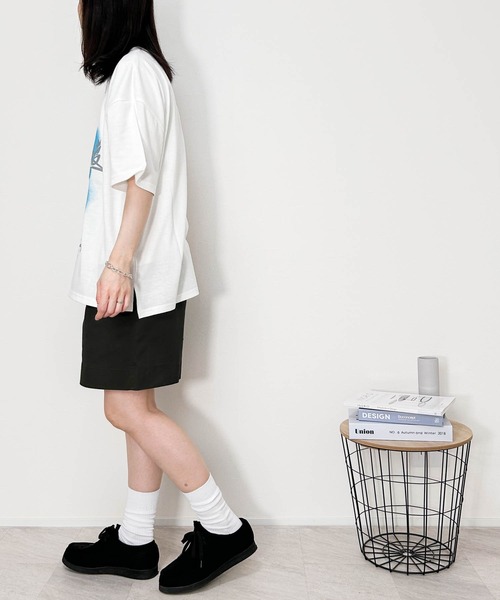 Anytime Songs(エニータイムソングス)の「16/TC 天竺プリントTシャツ(ダイス、ジャックダニエル、看板係)(Tシャツ/カットソー・メンズ・グレー系その他/チャコール/ホワイト系その他2/ブラック系その他2/グレー系その他2/ブラック/ホワイト/ホワイト系その他/ブラック系その他・LARGE/X-LARGE/MEDIUM)」の12枚目の写真