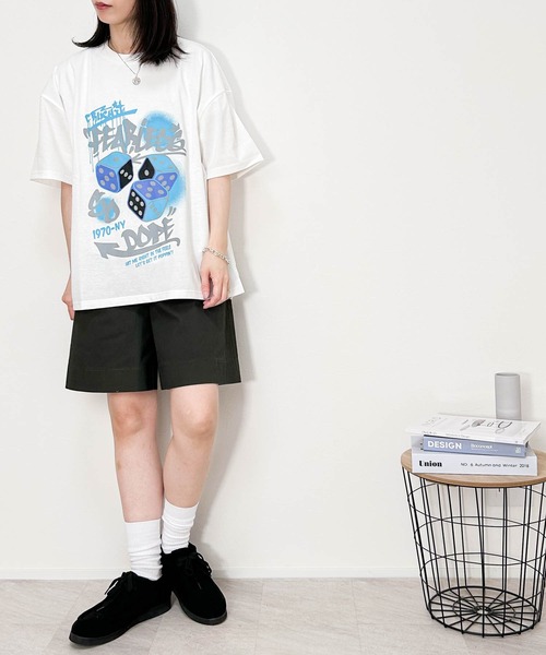 Anytime Songs(エニータイムソングス)の「16/TC 天竺プリントTシャツ(ダイス、ジャックダニエル、看板係)(Tシャツ/カットソー・メンズ・グレー系その他/チャコール/ホワイト系その他2/ブラック系その他2/グレー系その他2/ブラック/ホワイト/ホワイト系その他/ブラック系その他・LARGE/X-LARGE/MEDIUM)」の11枚目の写真