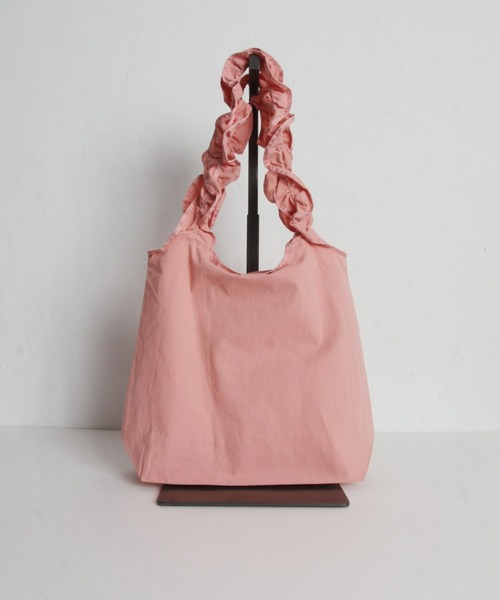 &. NOSTALGIA（アンドドットノスタルジア）の「【ZOZO限定】フリルトートバッグ（トートバッグ・レディース・ピンク/キナリ/ブラック・FREE）」の22枚目の写真