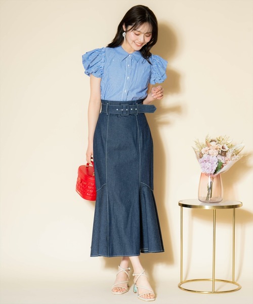 ウィルセレクション キラキラビジューブラウス WILLSELECTION（ウィルセレクション）の「キラキラビジュー