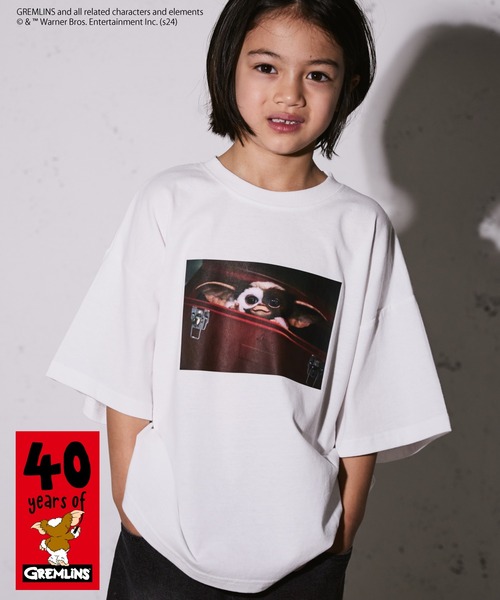 PAIRMANON STREET(ペアマノンストリート)の「【PAIRMANON STREET】【GREMLINS】グレムリン デザイン 半袖 Tシャツ(Tシャツ/カットソー・キッズ・ホワイト系その他2/ホワイト系その他4/ブラック系その他/ブラック系その他3/ブラック/ブラック系その他2/イエロー系その他/イエロー/ホワイト/ホワイト系その他/ホワイト系その他3/レッド/レッド系その他・100/110/120/130/150/90/140)」の4枚目の写真