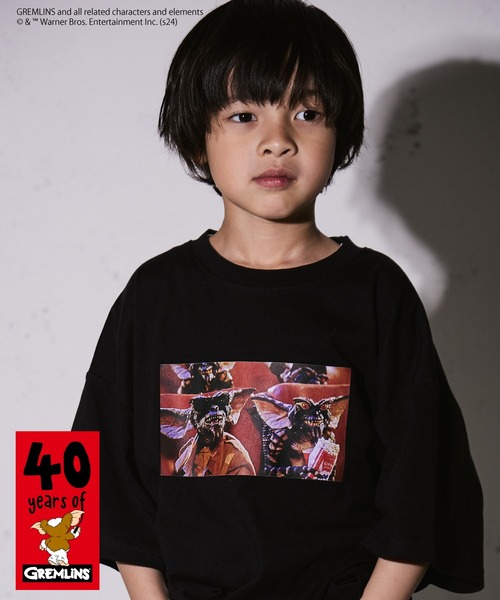 PAIRMANON STREET(ペアマノンストリート)の「【PAIRMANON STREET】【GREMLINS】グレムリン デザイン 半袖 Tシャツ(Tシャツ/カットソー・キッズ・ホワイト系その他2/ホワイト系その他4/ブラック系その他/ブラック系その他3/ブラック/ブラック系その他2/イエロー系その他/イエロー/ホワイト/ホワイト系その他/ホワイト系その他3/レッド/レッド系その他・100/110/120/130/150/90/140)」の9枚目の写真