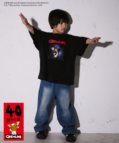 PAIRMANON STREET(ペアマノンストリート)の「【PAIRMANON STREET】【GREMLINS】グレムリン デザイン 半袖 Tシャツ(Tシャツ/カットソー・キッズ・ホワイト系その他2/ホワイト系その他4/ブラック系その他/ブラック系その他3/ブラック/ブラック系その他2/イエロー系その他/イエロー/ホワイト/ホワイト系その他/ホワイト系その他3/レッド/レッド系その他・100/110/120/130/150/90/140)」の14枚目の写真