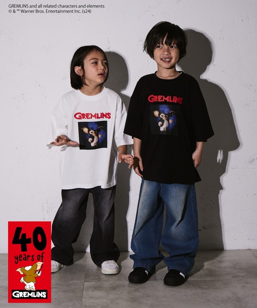 PAIRMANON STREET(ペアマノンストリート)の「【PAIRMANON STREET】【GREMLINS】グレムリン デザイン 半袖 Tシャツ(Tシャツ/カットソー・キッズ・ホワイト系その他2/ホワイト系その他4/ブラック系その他/ブラック系その他3/ブラック/ブラック系その他2/イエロー系その他/イエロー/ホワイト/ホワイト系その他/ホワイト系その他3/レッド/レッド系その他・100/110/120/130/150/90/140)」の16枚目の写真