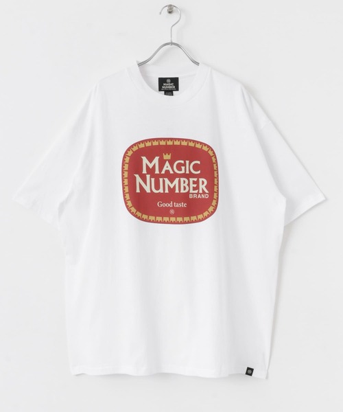 MAGIC NUMBER(マジック ナンバー)の「『抗菌』『防臭』MAGIC NUMBER GOOD TASTE SS T-SHIRTS(Tシャツ/カットソー・メンズ・ホワイト/ブラック・MEDIUM/LARGE)」の8枚目の写真