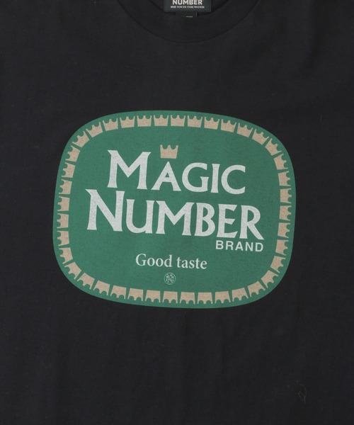 MAGIC NUMBER(マジック ナンバー)の「『抗菌』『防臭』MAGIC NUMBER GOOD TASTE SS T-SHIRTS(Tシャツ/カットソー・メンズ・ホワイト/ブラック・MEDIUM/LARGE)」の13枚目の写真