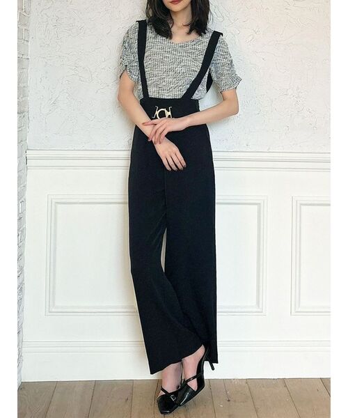 RESEXXY（リゼクシー）の「ハイウエストサスペンダーパンツ（その他