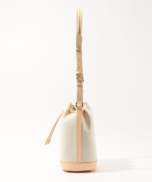 TOMORROWLAND （トゥモローランド）の「SegeN Werk.05 コットンリネン×レザー サコッシュ（ショルダーバッグ・メンズ・ライトグレー・FREE）」の10枚目の写真