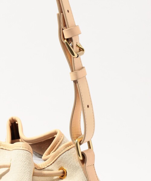 TOMORROWLAND （トゥモローランド）の「SegeN Werk.05 コットンリネン×レザー サコッシュ（ショルダーバッグ・メンズ・ライトグレー・FREE）」の5枚目の写真