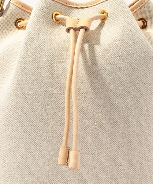 TOMORROWLAND （トゥモローランド）の「SegeN Werk.05 コットンリネン×レザー サコッシュ（ショルダーバッグ・メンズ・ライトグレー・FREE）」の7枚目の写真