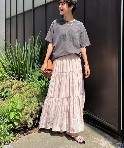 【未使用】NOLLEY'Sスカート風 大人オールインワン ベージュ 定価1.8万 未使用】NOLLEY'Sスカート風 大人オールインワン ベージュ 定価1.8万