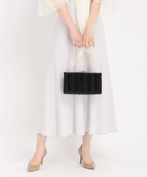 STRAWBERRY-FIELDS（ストロベリーフィールズ）の「3WAYプリーツパーティーBAG　パーティーバッグ 結婚式 お呼ばれ オケージョン（トートバッグ）」