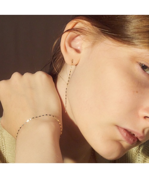 les bonbon(ルボンボン)の「【les bonbon】victoria pierce ヴィクトリアピアス(ピアス(両耳用)・レディース・ゴールド/ピンクゴールド・FREE)」の15枚目の写真