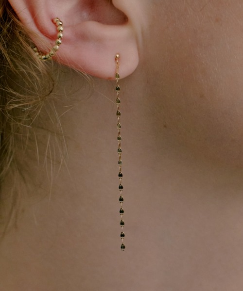 les bonbon(ルボンボン)の「【les bonbon】victoria pierce ヴィクトリアピアス(ピアス(両耳用)・レディース・ゴールド/ピンクゴールド・FREE)」の14枚目の写真