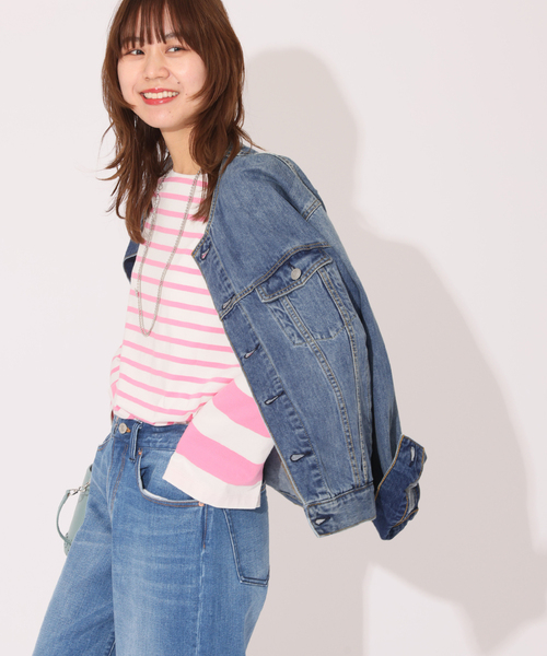 JOURNAL STANDARD relume / デニムジャケット セール】オーバーサイズ デニムトラッカージャケット（デニム