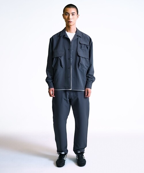 City Ambient Products（シティアンビエントプロダクツ）の「City Ambient Products: SHELTECH Warm(R)マルチポケット シャツ（シャツ/ブラウス・メンズ・ブラック/チャコールグレー・LARGE/SMALL/MEDIUM）」の16枚目の写真