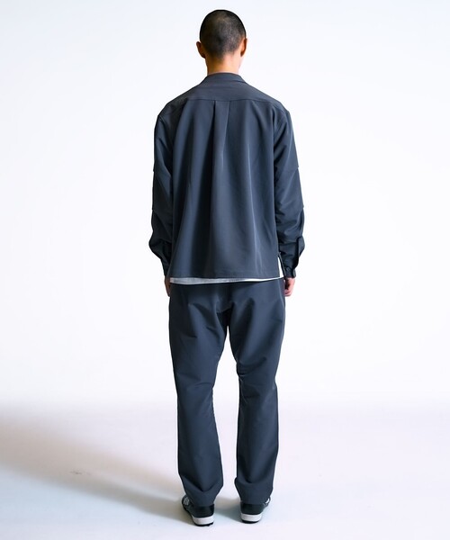 City Ambient Products（シティアンビエントプロダクツ）の「City Ambient Products: SHELTECH Warm(R)マルチポケット シャツ（シャツ/ブラウス・メンズ・ブラック/チャコールグレー・LARGE/SMALL/MEDIUM）」の18枚目の写真