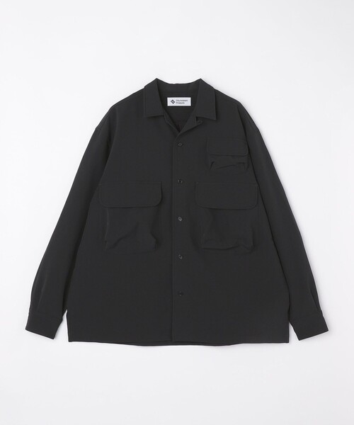 City Ambient Products（シティアンビエントプロダクツ）の「City Ambient Products: SHELTECH Warm(R)マルチポケット シャツ（シャツ/ブラウス・メンズ・ブラック/チャコールグレー・LARGE/SMALL/MEDIUM）」の4枚目の写真