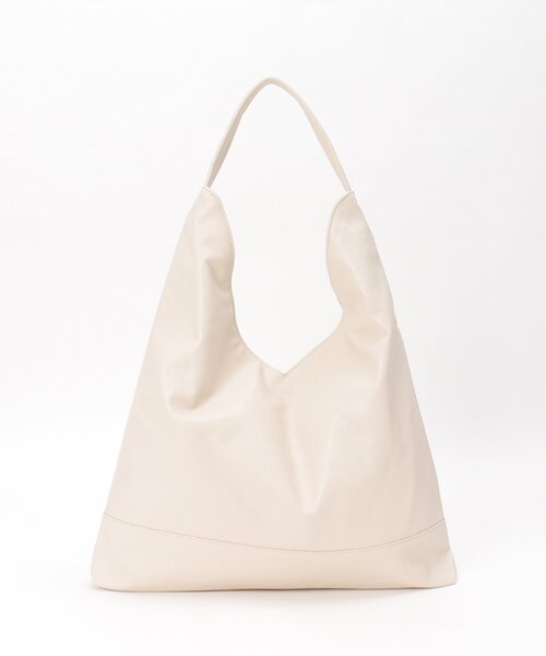 LBC（エルビーシー）の「ソフト三角ワンショルダーバッグ（ショルダーバッグ・レディース・シルバー系/レッド/オフホワイト/ブラック・FREE）」の21枚目の写真