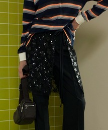 MAISON SPECIAL（メゾンスペシャル）の「Glitter Flower Wrap Skirt/キラキラフラワーラップスカート（スカート）」