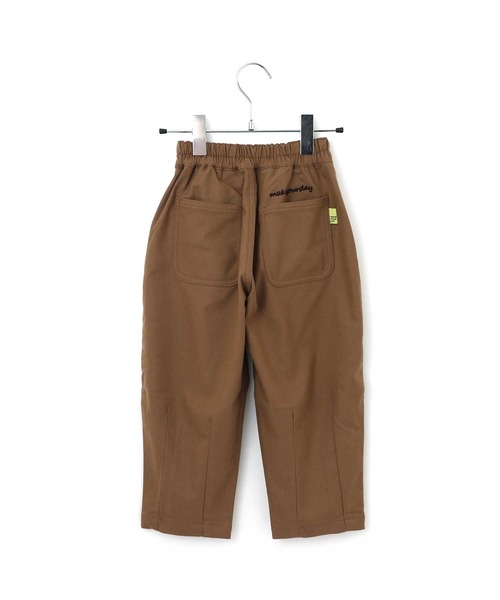MAKE YOUR DAY（メイクユアデイ）の「無地バルーンパンツ■150.160cm（その他パンツ・キッズ・チャコールグレー/オリーブ/ブラウン・160/150）」の4枚目の写真
