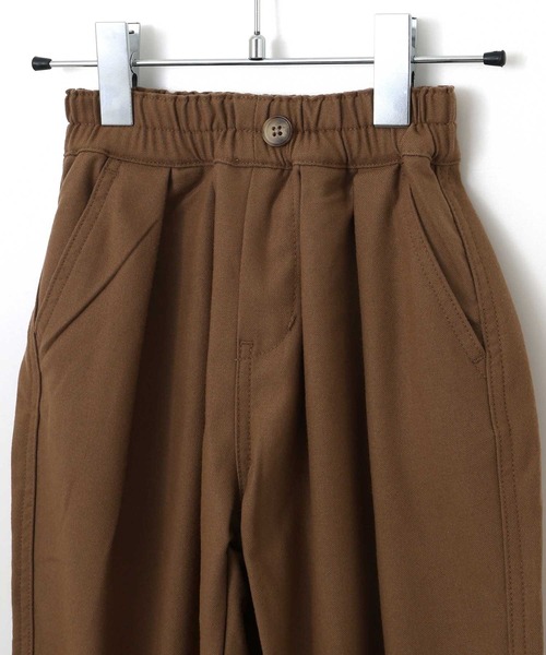 MAKE YOUR DAY（メイクユアデイ）の「無地バルーンパンツ■150.160cm（その他パンツ・キッズ・チャコールグレー/オリーブ/ブラウン・160/150）」の7枚目の写真