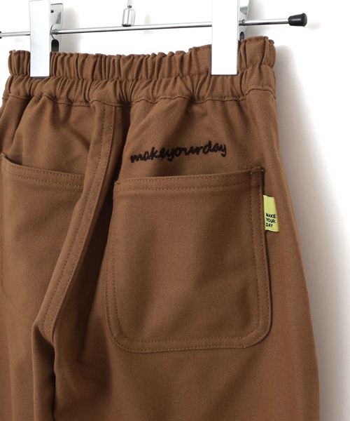 MAKE YOUR DAY（メイクユアデイ）の「無地バルーンパンツ■150.160cm（その他パンツ・キッズ・チャコールグレー/オリーブ/ブラウン・160/150）」の10枚目の写真