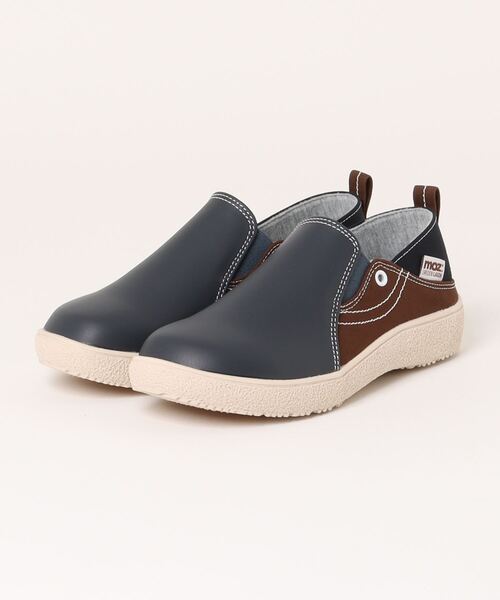 moz(モズ)の「《moz:SWEDEN LAGOM》24022(スリッポン・レディース・ブラウン系その他/ブラック/ネイビー・22.5cm/24.0cm/23.0cm/24.5cm/23.5cm)」の1枚目の写真