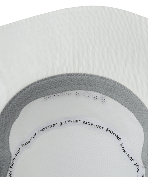 JUN&ROPE'（ジュンアンドロペ）の「【撥水】ロゴ入りツバ広ハット（ハット・レディース・ブラック/ホワイト/ベージュ・FREE）」の20枚目の写真