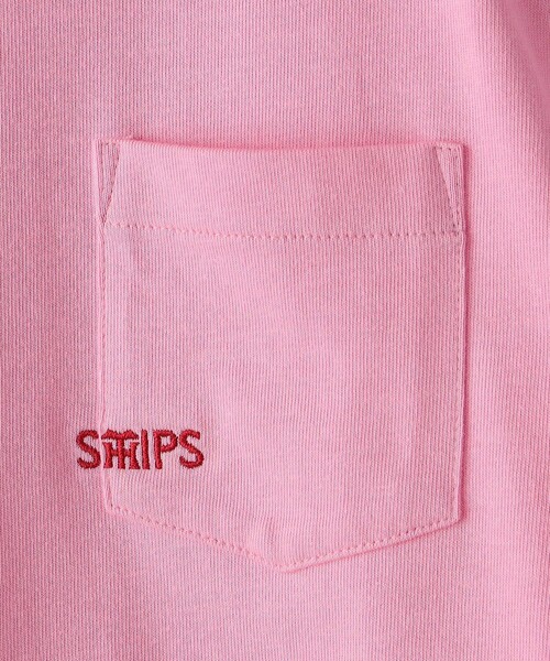 SHIPS（シップス）の「SHIPS KIDS:100～140cm / 阪神タイガース マイクロ SHIPSロゴ ポケット Tシャツ（Tシャツ/カットソー・キッズ・ホワイト/ピンク/オフホワイト/ブラック・130/120/110/100/140）」の11枚目の写真
