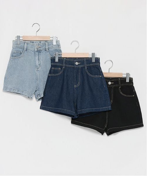 LOVETOXIC（ラブトキシック）の「【GOODPRICE】ベーシックショートパンツ（その他パンツ・キッズ・ブルー/ライトブルー/ブラック・S/L/M）」の16枚目の写真