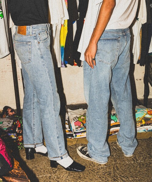 パンツ LEVI'S x BEAMS 501 Jeans Limited Edition Levi's® X Beams 501® Original Fit Men's Jeans - Dark Wash