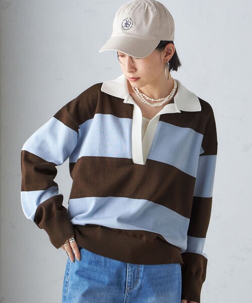 SHIPS（シップス）の「刺繍 ロゴ キャップ 24FW（キャップ・レディース・ネイビー/ベージュ系その他/ピンク系その他・ONE SIZE）」の19枚目の写真