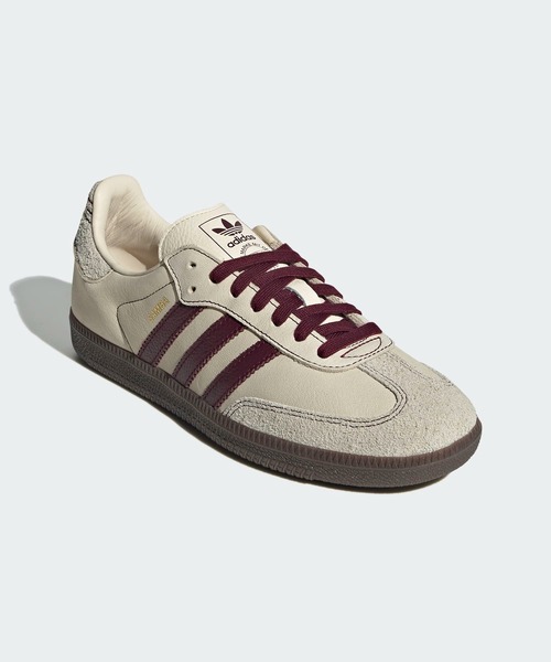 adidas（アディダス）の「サンバ OG / Samba OG / アディダスオリジナルス adidas Originals（スニーカー・レディース・ホワイト/ブラック・22.0cm/22.5cm/23.0cm/23.5cm/24.0cm/24.5cm/25.0cm/25.5cm/26.0cm/26.5cm/27.0cm/27.5cm/28.0cm/28.5cm/29.0cm）」の4枚目の写真