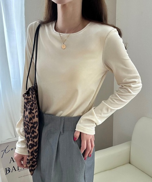 OHGA ベロアトップス　完売品 OHGA オーガ VELOR TOPS ベロアトップス【2月末まで】の通販 by