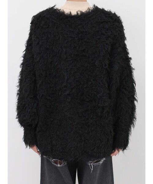 EATME（イートミー）の「シャギールーズニットカーディガン（カーディガン/ボレロ・レディース・グレー/アイボリー/ブラック・FREE）」の16枚目の写真