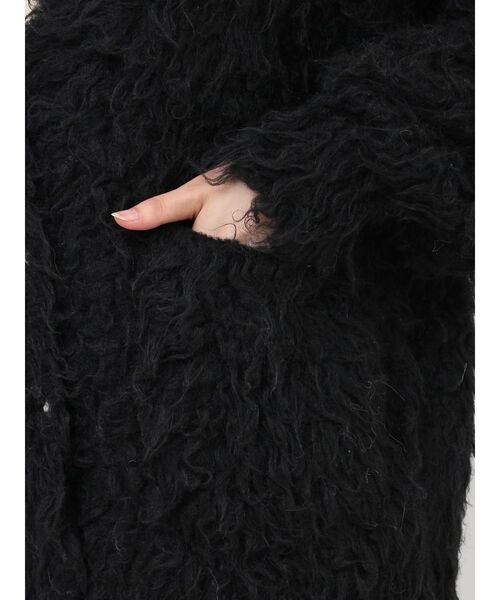 EATME（イートミー）の「シャギールーズニットカーディガン（カーディガン/ボレロ・レディース・グレー/アイボリー/ブラック・FREE）」の19枚目の写真