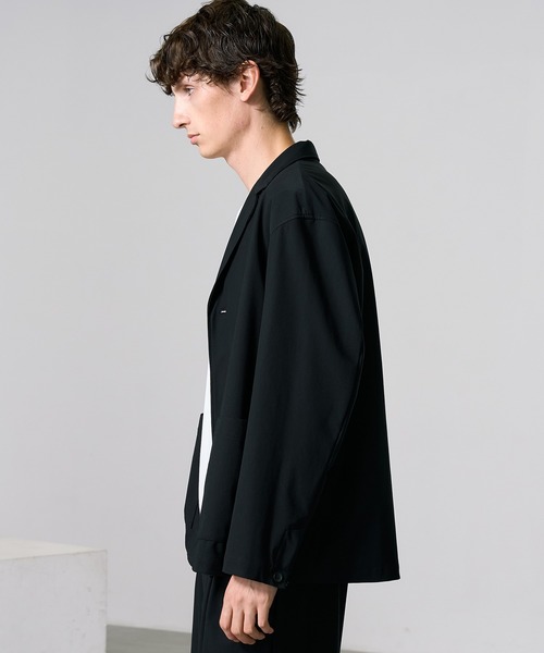 PUBLIC TOKYO ブラック テーラードジャケット　サイズ2 PUBLIC TOKYO ジャケット テーラードジャケット ハイ