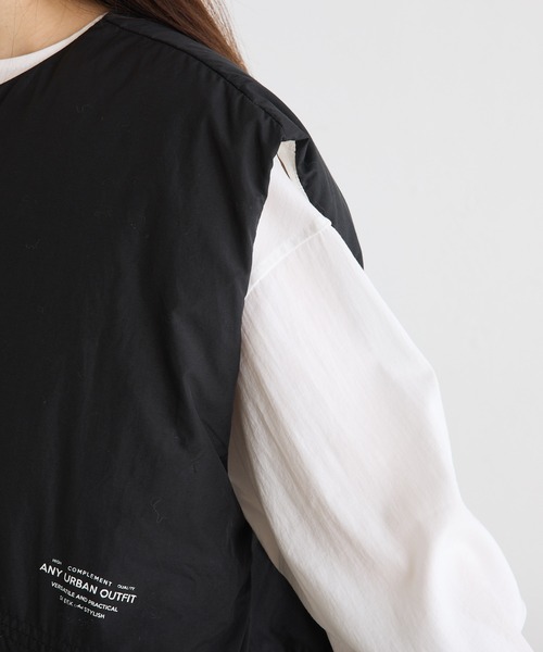 PUAL CE CIN（ピュアルセシン）の「ダウンベスト（ダウンベスト・レディース・ブラック/ベージュ・FREE）」の7枚目の写真