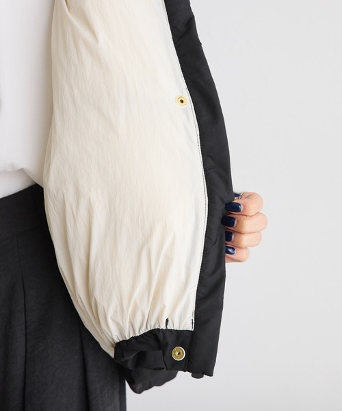 PUAL CE CIN（ピュアルセシン）の「ダウンベスト（ダウンベスト・レディース・ブラック/ベージュ・FREE）」の12枚目の写真