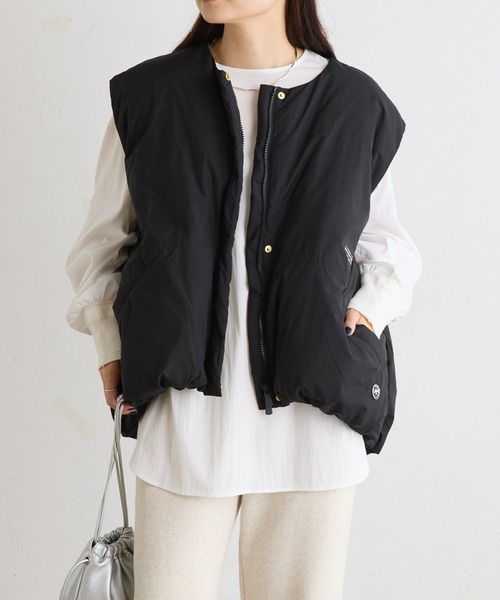 PUAL CE CIN（ピュアルセシン）の「ダウンベスト（ダウンベスト・レディース・ブラック/ベージュ・FREE）」の18枚目の写真