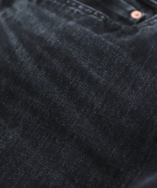 OMNIGOD（オムニゴッド）の「[OMNIGOD mens / オムニゴッド] 14ozセルヴィッジブラックデニム 5Pストレートジーンズ（デニムパンツ・メンズ・ブラック・28inch/34inch/32inch/30inch）」の14枚目の写真