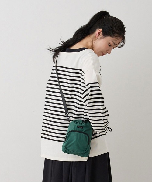 ROOTOTE(ルートート)の「ルートート / SN.ベビールー.パッカブル-B(ショルダーバッグ・レディース・コーラルピンク/グリーン/クリーム/グレー/ブラック・FREE)」の5枚目の写真
