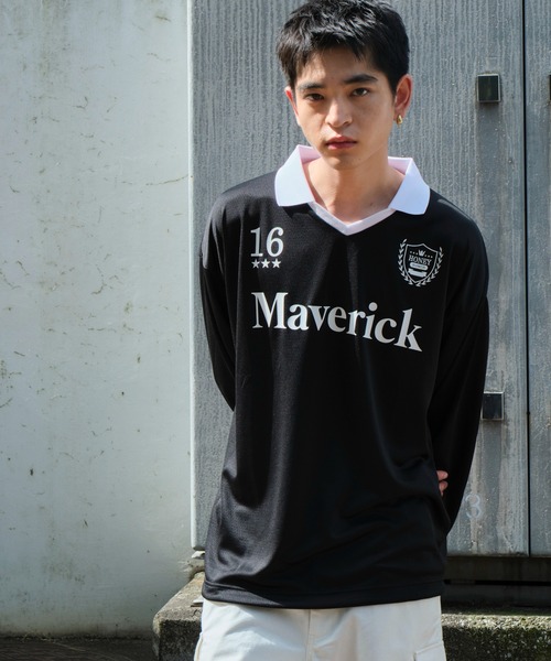 WEGO（ウィゴー）の「WEGO/ドロストゲームロゴロンT（Tシャツ/カットソー・メンズ・ブラック/その他1/ホワイト/ネイビー・LARGE/MEDIUM）」の22枚目の写真