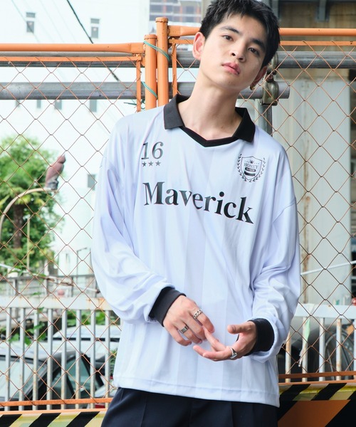 WEGO（ウィゴー）の「WEGO/ドロストゲームロゴロンT（Tシャツ/カットソー・メンズ・ブラック/その他1/ホワイト/ネイビー・LARGE/MEDIUM）」の19枚目の写真