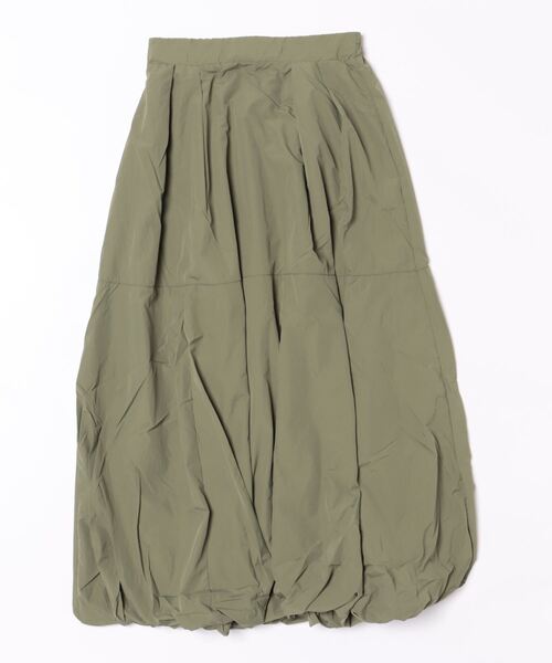 STYLEBLOCK（スタイルブロック）の「タフタバルーンスカート（スカート・レディース・グレー/ブルー/カーキ/ブラック/ホワイト系その他・M）」の4枚目の写真