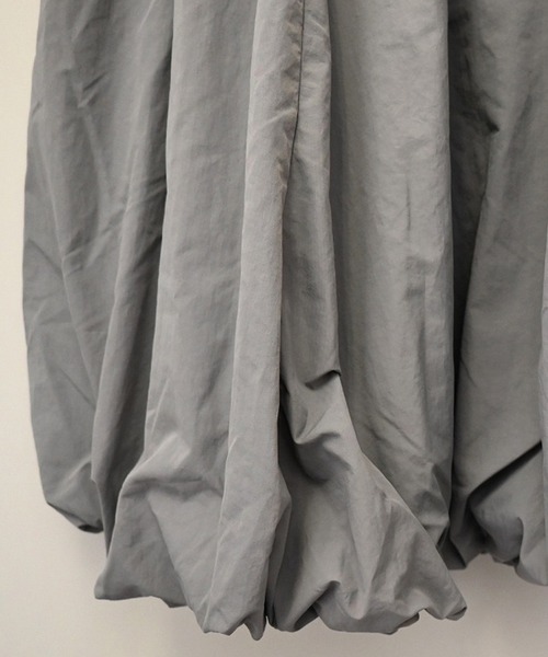 STYLEBLOCK（スタイルブロック）の「タフタバルーンスカート（スカート・レディース・グレー/ブルー/カーキ/ブラック/ホワイト系その他・M）」の10枚目の写真