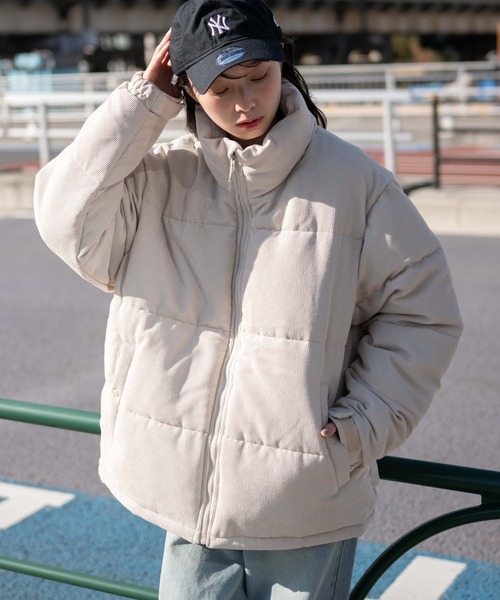 WEGO/【24年秋冬新作】コーデュロイパデッドブルゾン（ダウンジャケット/コート）｜WEGO（ウィゴー）