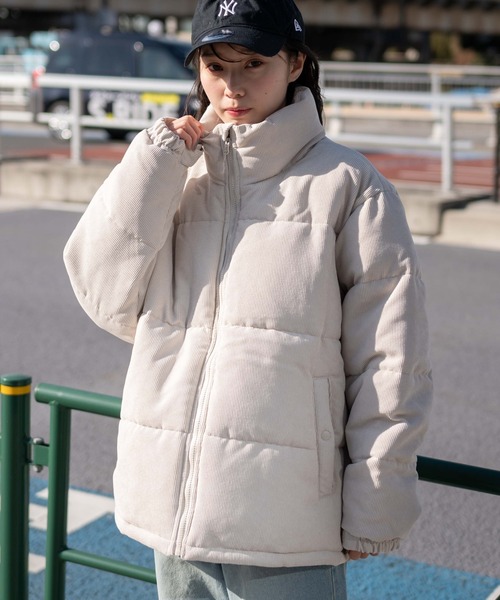 WEGO/【24年秋冬新作】コーデュロイパデッドブルゾン（ダウンジャケット/コート）｜WEGO（ウィゴー）