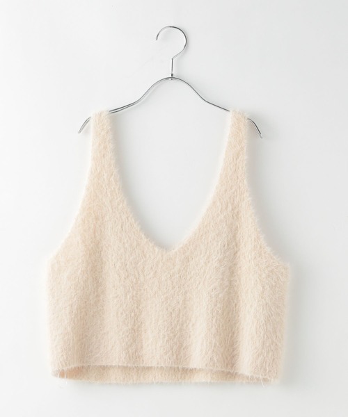 GLOBAL WORK（グローバルワーク）の「ラメニットビスチェ/140557（タンクトップ・キッズ・ベージュ/シルバー・LARGE/MEDIUM/SMALL）」の14枚目の写真